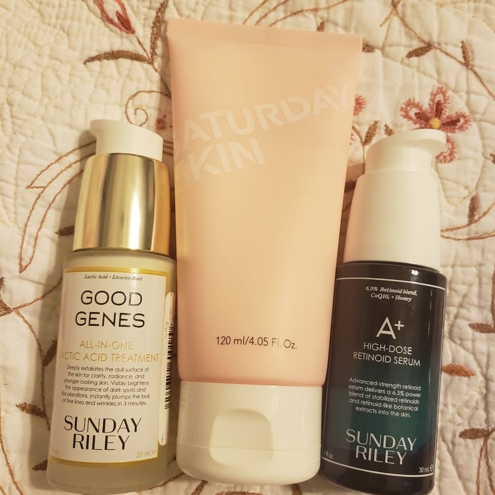 Sunday Riley & Saturday Skin Bundle